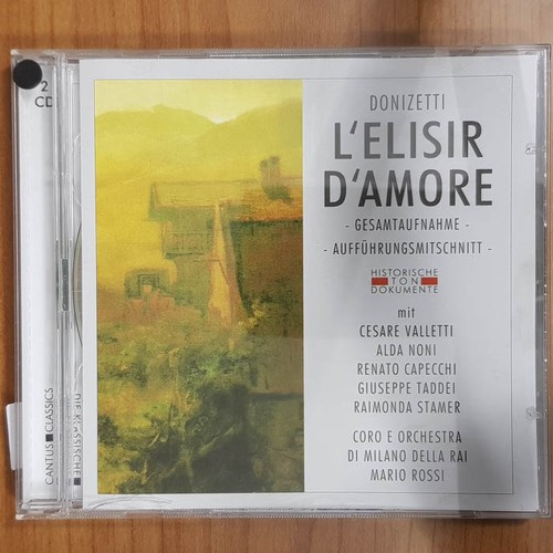 Mario rossi donizetti - rossi, l'elisir