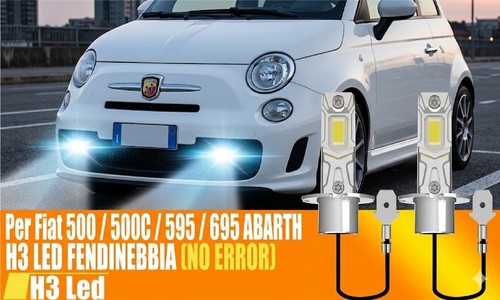 Coppia lampade led - led, h3