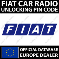 PIN RADIO FIAT CODICE