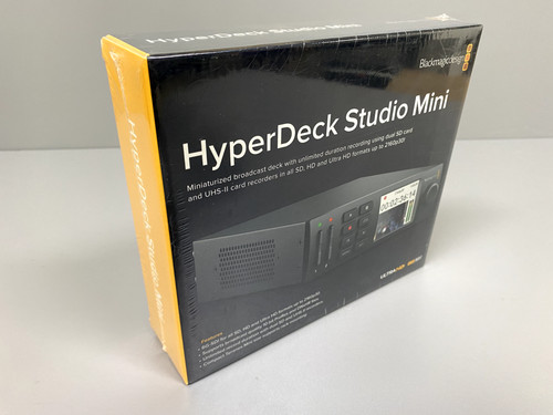 Blackmagic hyperdeck studio - hyperdeck,