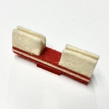 1 Tricordo 1-3/4"x3/8" Ammortizzatore Basso Testa Feltro -Riparazione Pianoforte Verticale/Verticale