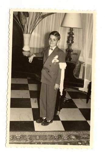 Foto epoca autentica ragazzo - foto,
