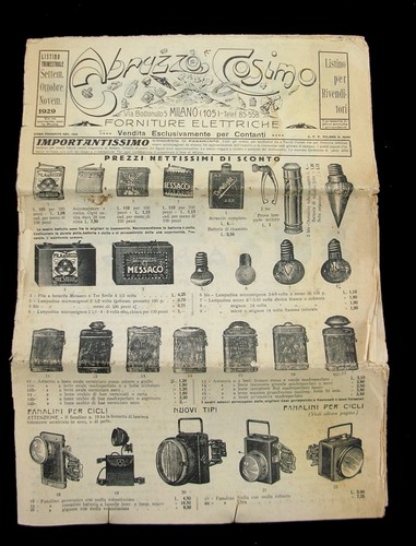 Catalogo pubblicitario - catalogo,