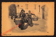 ak4180 - CARTOLINA D'EPOCA - Venezia Città - Venditrici di Latte