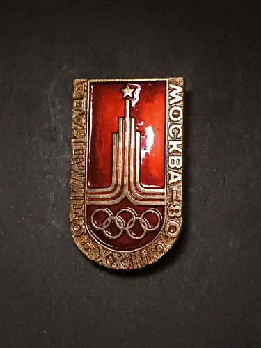 Spilla olimpiadi mosca 1980 - spilla,