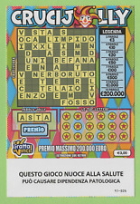 GRATTA E VINCI LOTTERIA CRUCIJOLLY PRIMO JOLLY ASTA VERGINE NUOVO DA COLLEZIONE