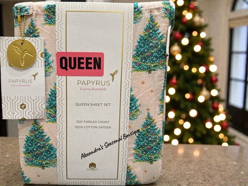 Albero natale rosa papiro - albero,