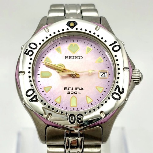 Seiko scuba purple shell - seiko,