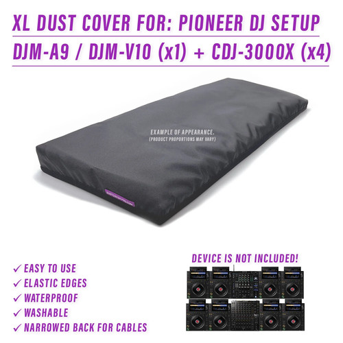 Dust cover per pioneer dj - xl,
