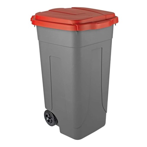 Bidone spazzatura carrellato - bidone,