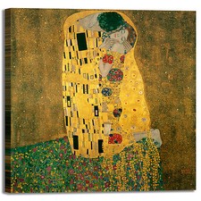 Gustav Klimt il bacio design