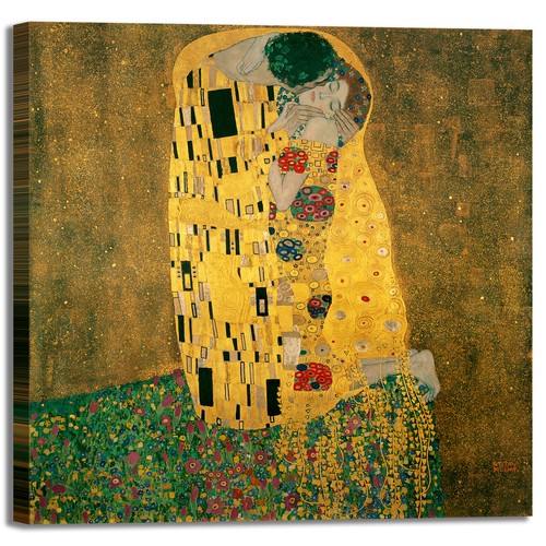 Gustav klimt bacio - il,