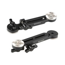 2x Braccio di Prolunga Regolabile CAMVATE con Doppia Rosetta Supporti per DSLR Shoulder Rig