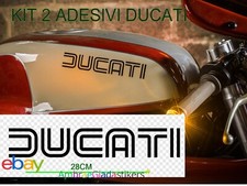 Ducati 2 Adesivi Per Serbatoio