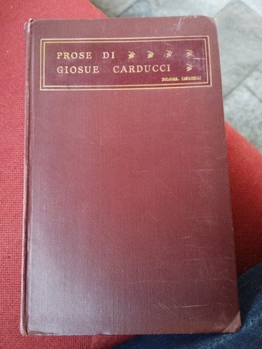 Libro giosue carducci - giosue,