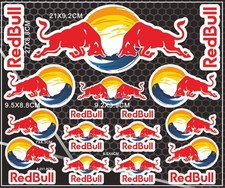 Adesivo corpo bici Red Bull