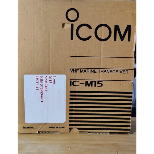 Radio vhf marina icom - radio,
