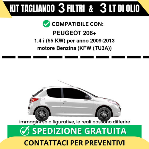 Tagliando castrol 3 - lt,
