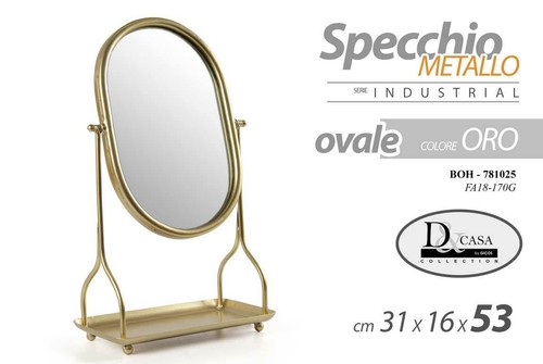 Specchio metallo serie - specchio,