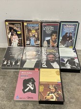 OPERE LIRICHE in VHS -10 Pezzi
