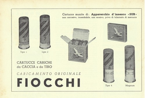 Fiocchi cartucce caccia - caccia, e