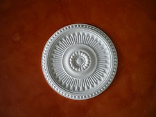 ROSONI IN GESSO BIANCO PER