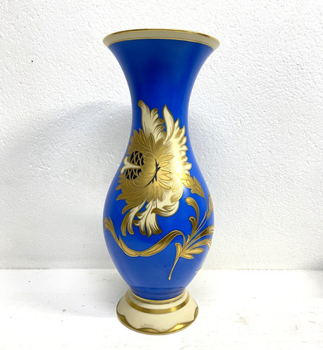 Vaso vintage porcellana roloff - vintage,