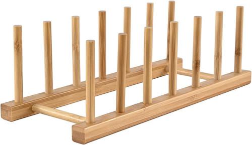 Portapiatti legno bambù - portapiatti, di