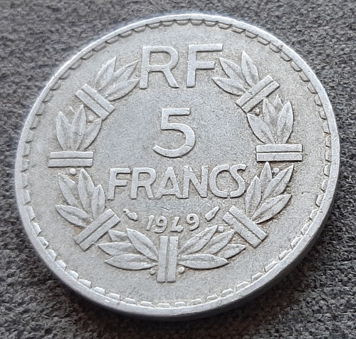 Francs 1949 lavrillier - 1949,