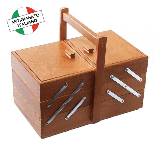 Cestino cucito legno - cestino, in