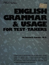English Grammar and Usage for
