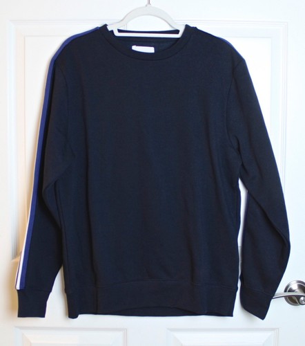 Pullover felpa blu navy - , manica