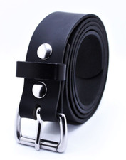 Cintura uomo vera pelle di bufalo pieno fiore USA Amish cintura da lavoro fatta a mano 1,50