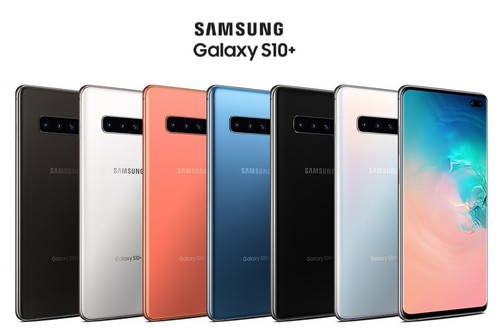 Smartphone samsung galaxy s10 - smartphone,