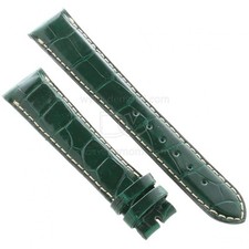 Zenith Cinturino Vintage Alligatore Verde El Primero 20/16 mm. Class, Elite. Cuc