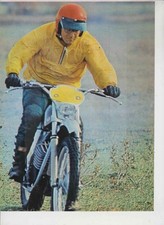 advertising TESTMOTO SWM 250 SILVER VASE 7V. 1977 MOTOITALIANE ENDURO EPOCA