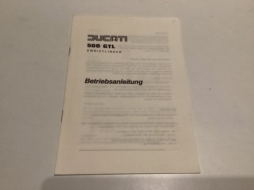 Ducati manuale uso - , e