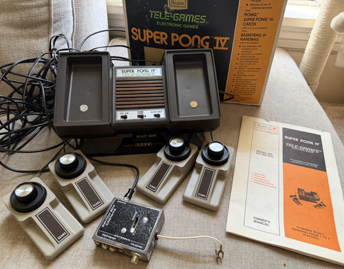 Console telegames super pong - telegames,