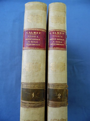 Calmet storia antico - antico, nuovo