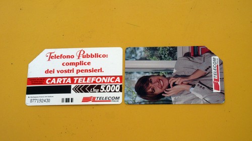 Carta telefonica telecom - , l