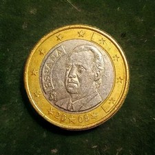 Moneta Europea Spagna, 1 Euro, 2008