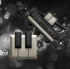 Antico set pianoforte Fuggi