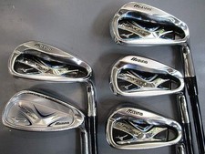 MIZUNO JPX 800AD Set di ferri 7-9+Pw+Gw JPX MI100 Graphite R Flex 5pcs RH Maz...