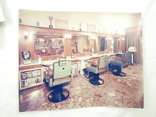 VECCHIA FOTO NEGOZIO BARBIERE