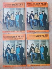 I FAVOLOSI BEATLES ED.CURCI 1965- 4 RACCOLTE COMPLETE  PER ORCHESTRA 
