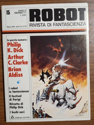 Robot rivista fantascienza - rivista,