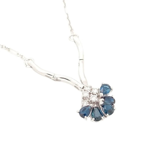 Collana donna zaffiri - donna, e