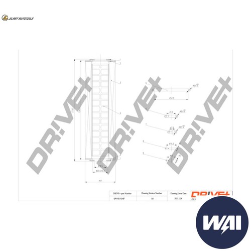 Filtro olio dp1110 - filtro,