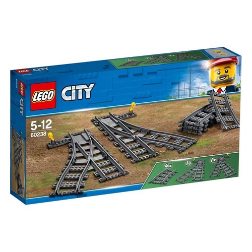 Lego city treni - 60238, scambi