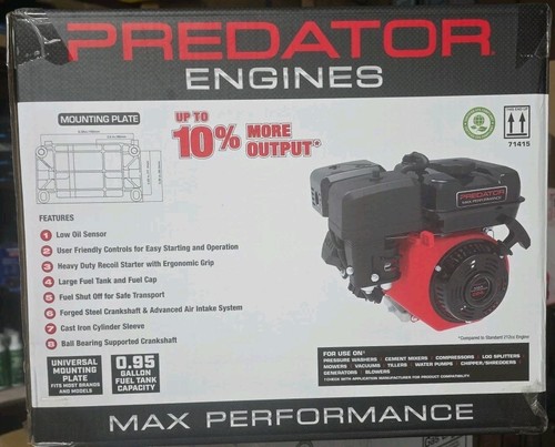 Predator motore - hp,